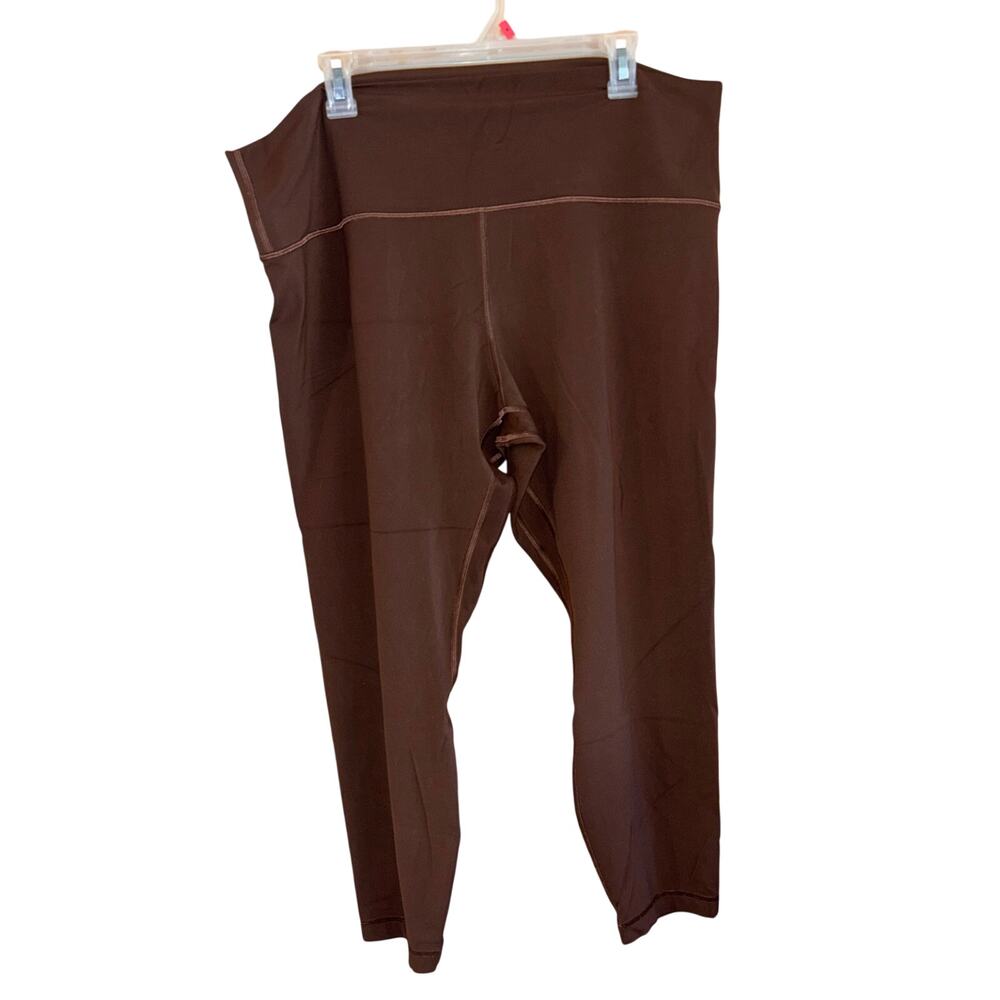 Lululemon women’s plus size brown align leggings 25” inseam (size 20)